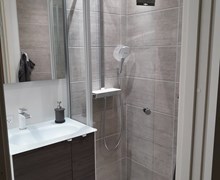 Lille/kompakt badeværelse i Vissenbjerg