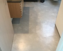 Microcement i 2 badeværelser i Odense