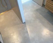 Microcement i 2 badeværelser i Odense