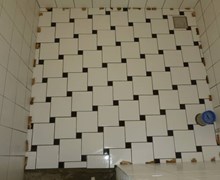 Renovering af badeværelse i Assens.