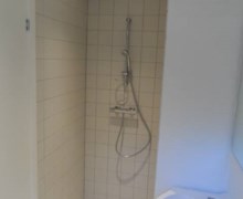Renovering af badeværelse i Vissenbjerg.